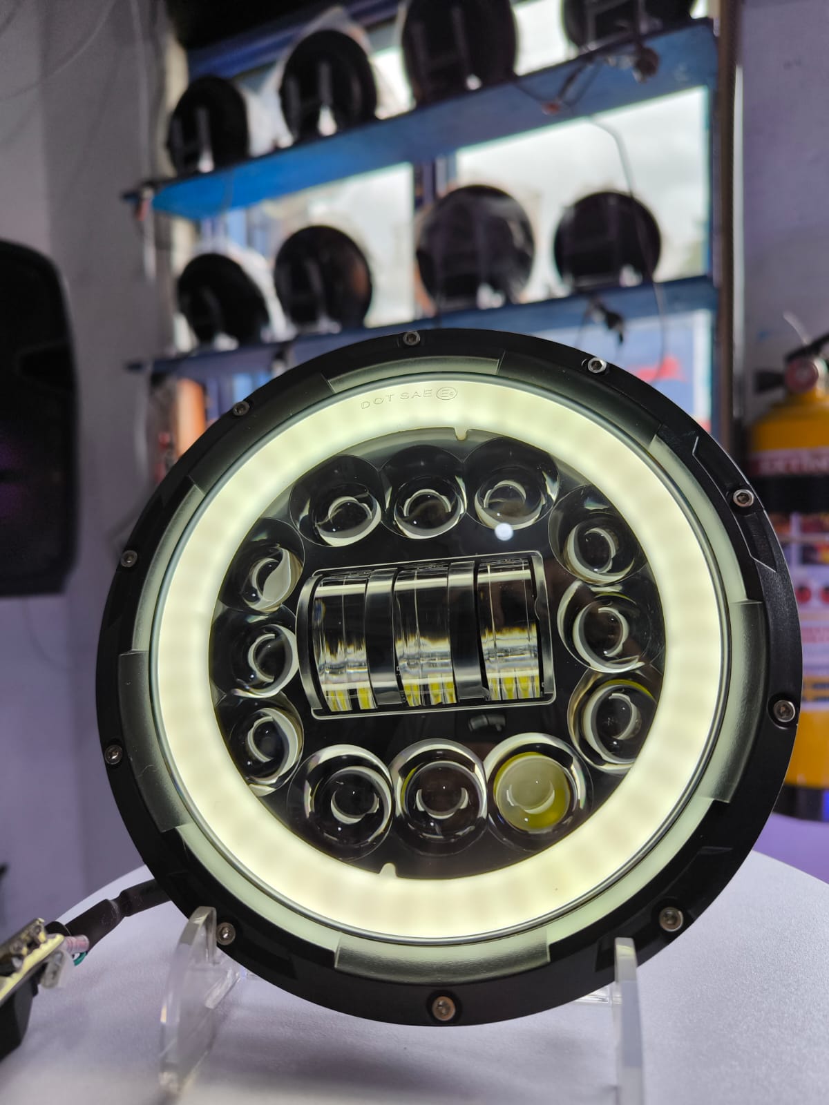 Miniatura 3 de FAROLA 7 PULGADAS (TB009)